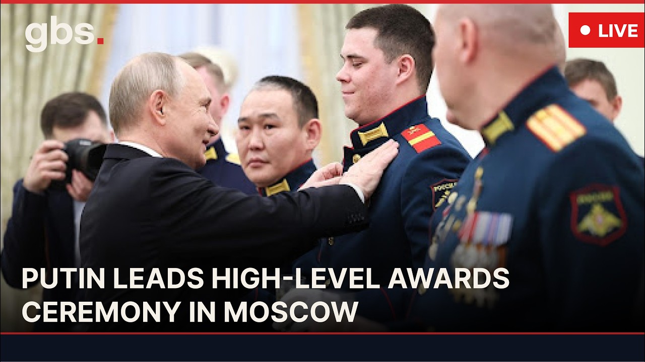 🔴LIVE: Putin Leads Awards Ceremony in Moscow for National Achievements | AC1W