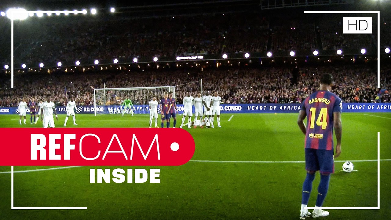 REFCAM POV: As&iacute; se vivi&oacute; ELCL&Aacute;SICO desde la c&aacute;mara del &aacute;rbitro | LALIGA