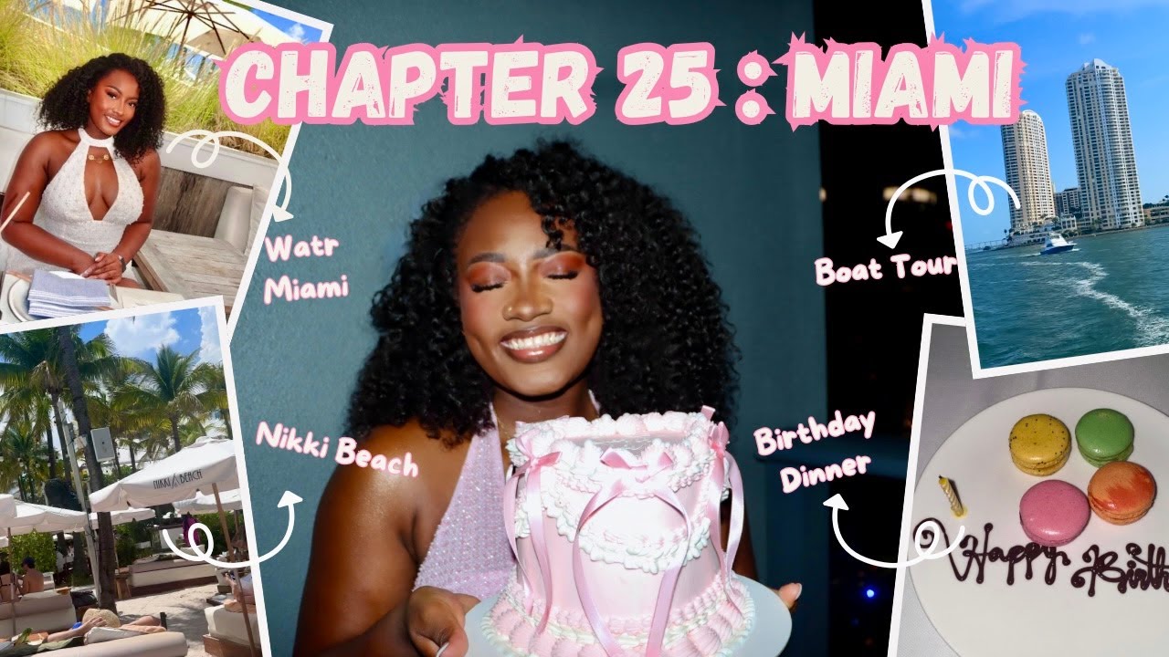 25th Birthday in Miami | Beaches, Bottles & Bikinis