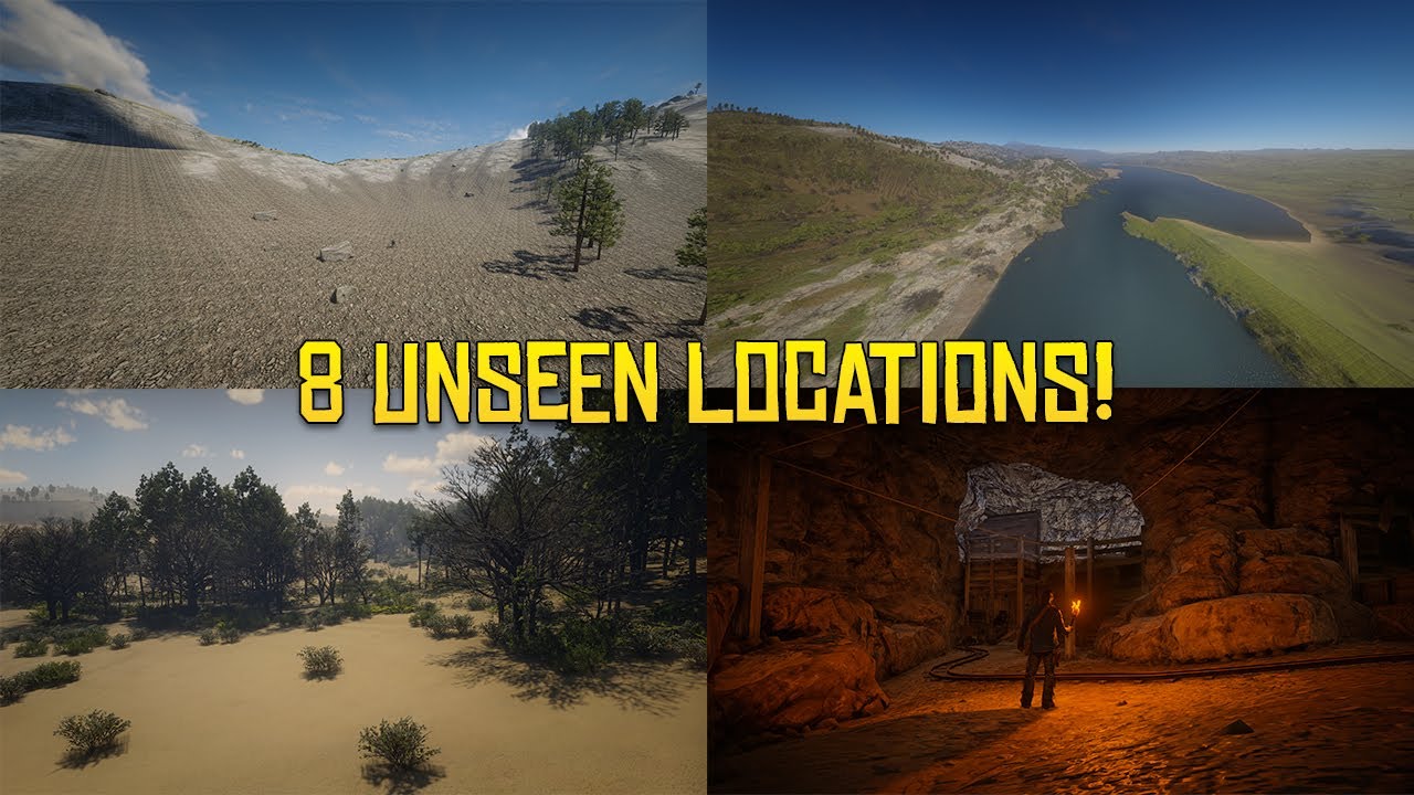 Exploring 8 Unseen/Unfinished Locations In RDR2