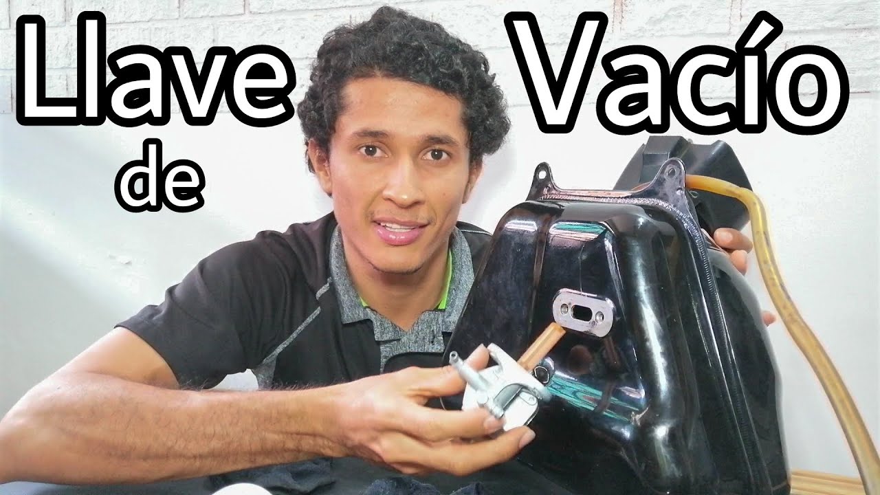 Mantenimiento llave de vacío del tanque de combustible de la Bws 125