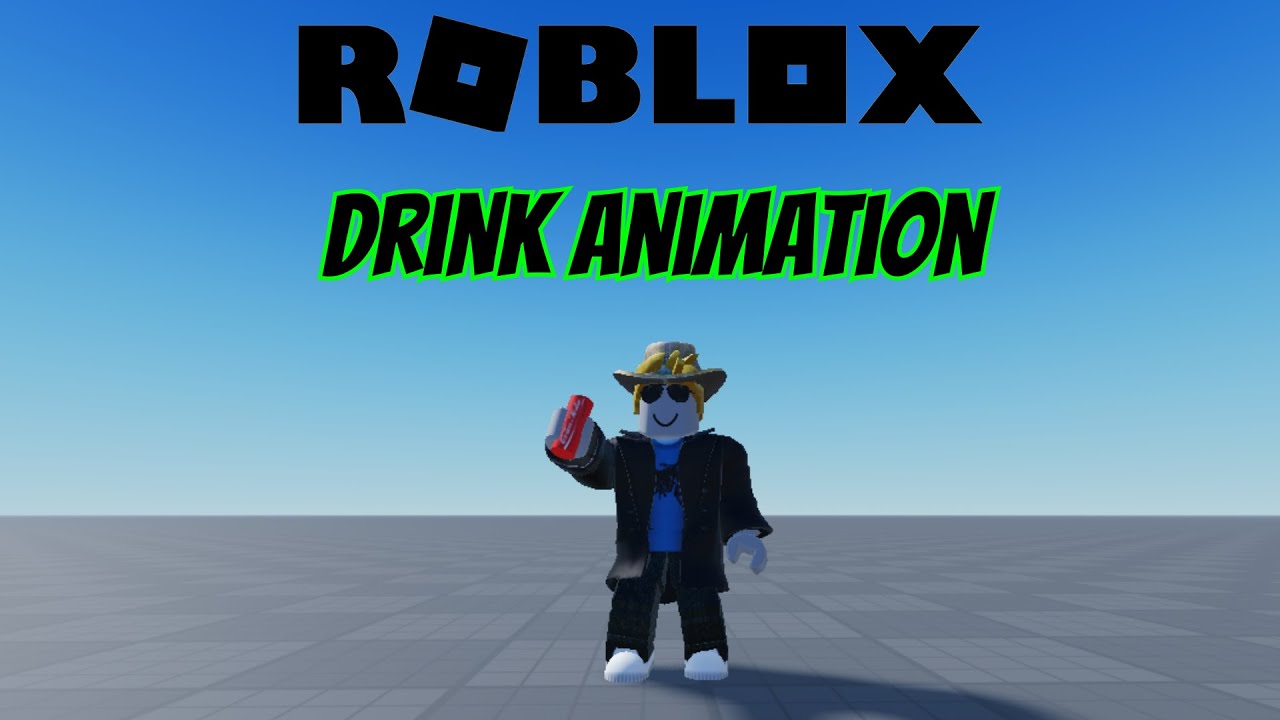 How to Make a Drink Animation - Grow Player | Roblox Studio | 2023