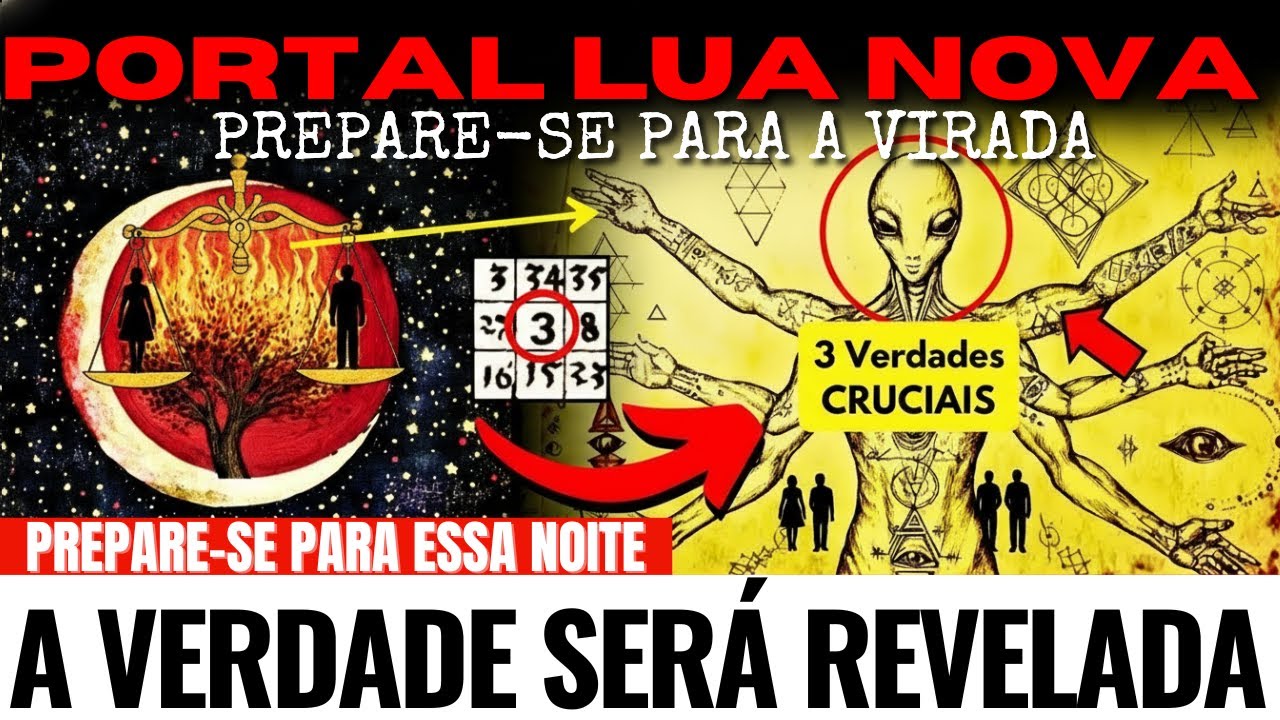 PORTAL da Lua Nova em Libra 21/10! 3 Verdades CRUCIAIS que V&atilde;o Definir Todos os Seus Relacionamentos