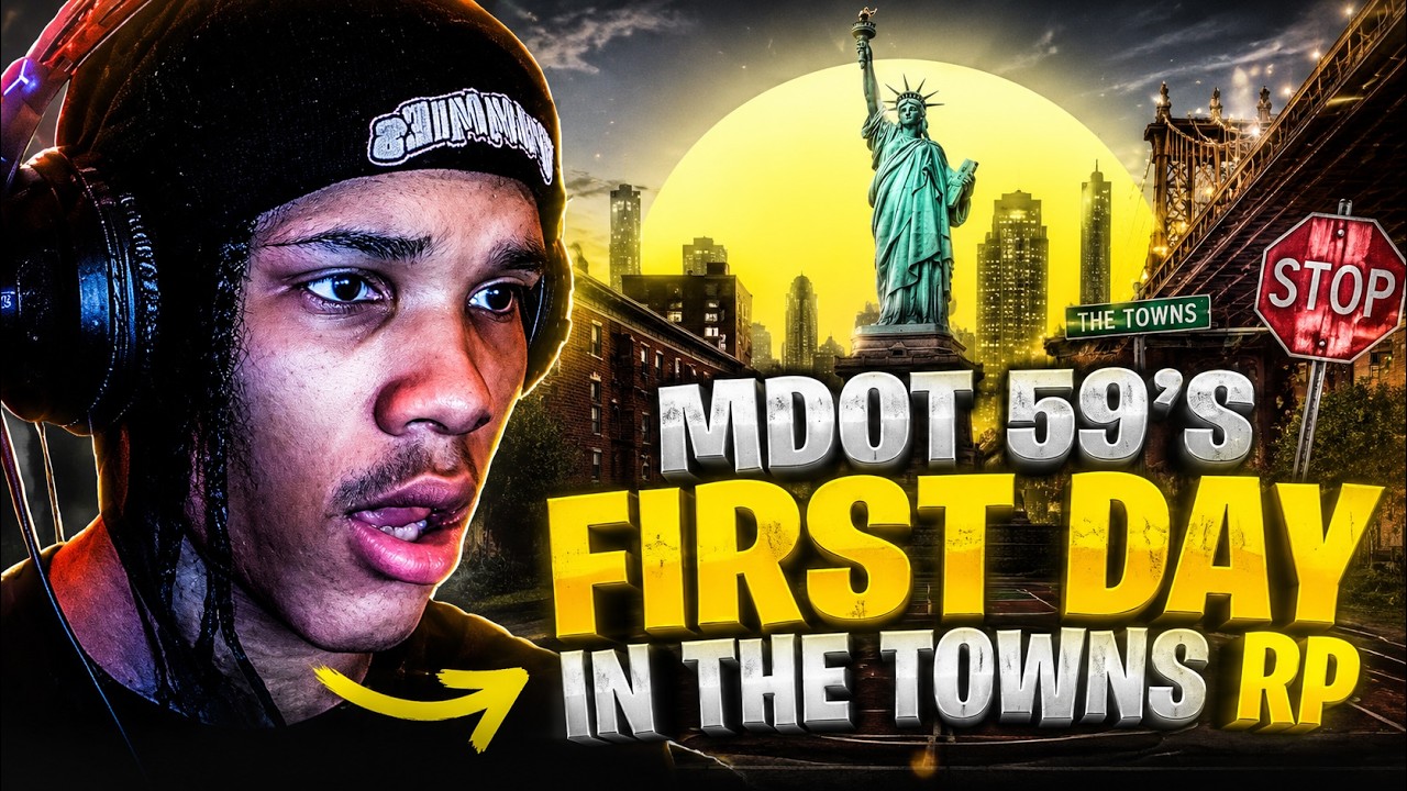 Mdot 59’s FIRST DAY in The Towns RP…