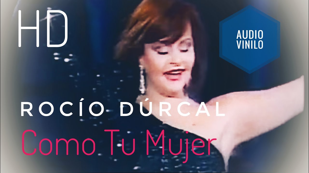 Rocío Dúrcal Como tu mujer (audio vinilo, 1080p)
