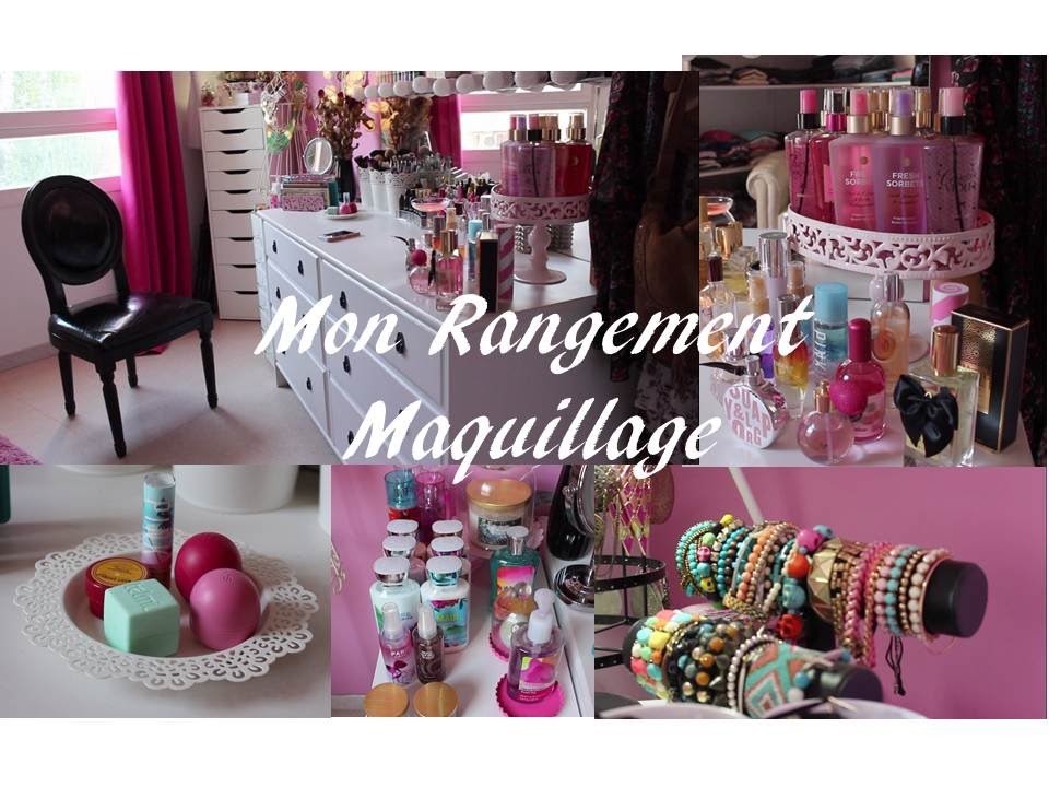 Mon Rangement Maquillage| Ma Coiffeuse