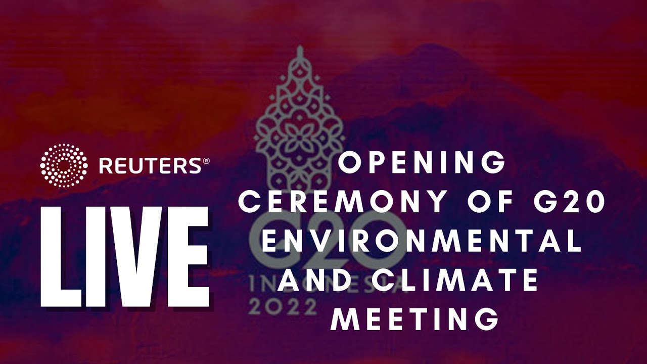 LIVE: Opening ceremony of G20 Environmental and Climate ministerial meeting in Bali