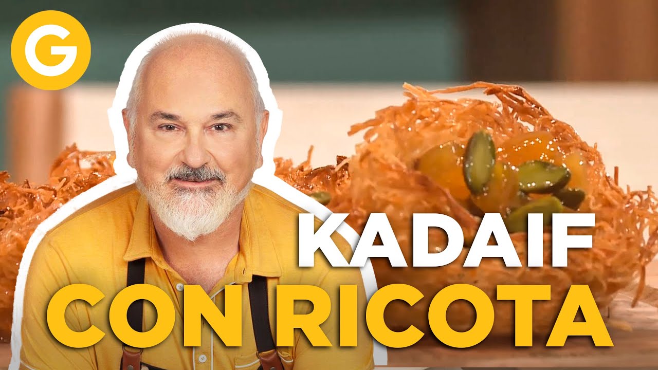 ESPECTACULAR KADAIF con RICOTA (FACIL) de Osvaldo Gross 👉🏻 De Medio Oriente a tu cocina | El Gourmet