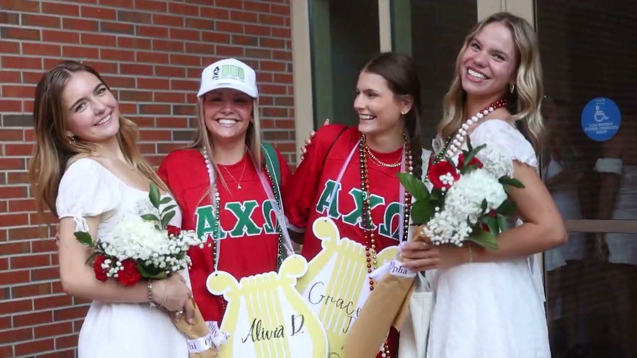AXΩ FSU Bid Day 2025 (Alpha Chi Omega Florida State)