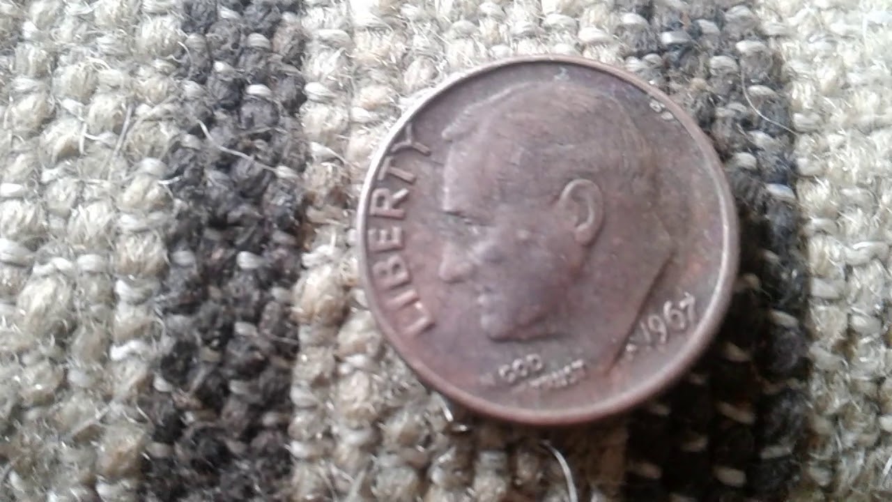 1967 dime no mint mark