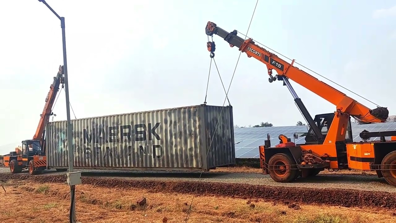 Tandem Lifting Using farana. Video for training purposes. 