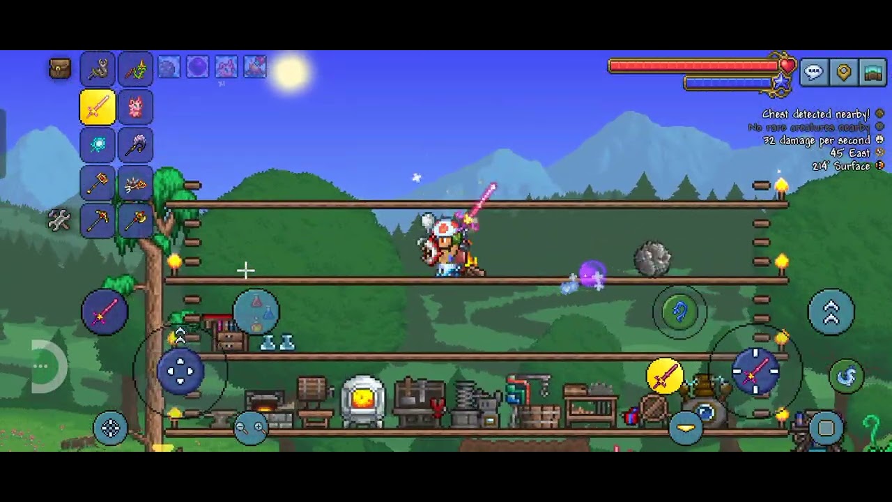 Ep7 | Time to progress and find the shimmer | Terraria Mobile Gameplay | Expert Mode 