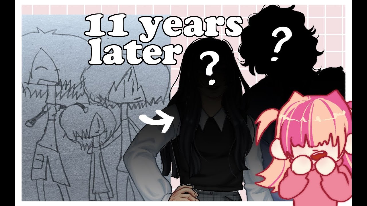 REDESIGNING MY FIRST OCS!! | 11 year difference
