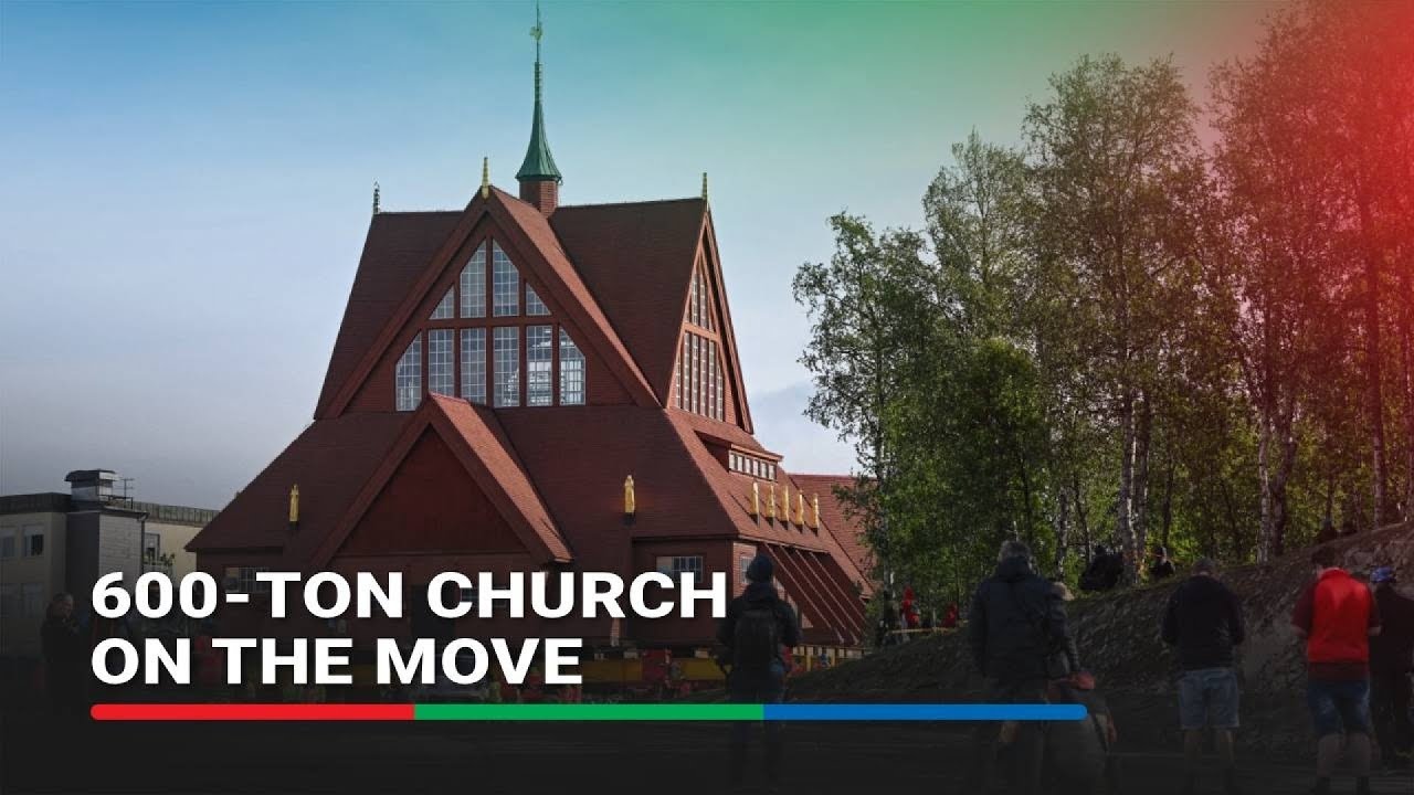 What does it take to move a century-old church down an Arctic road? | ABS-CBN News