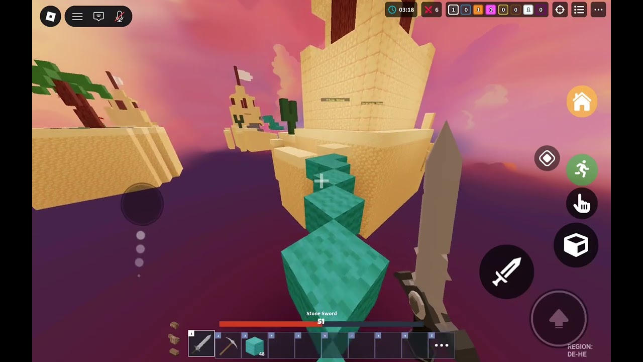 First bedwars video(tried winning but went wrong)