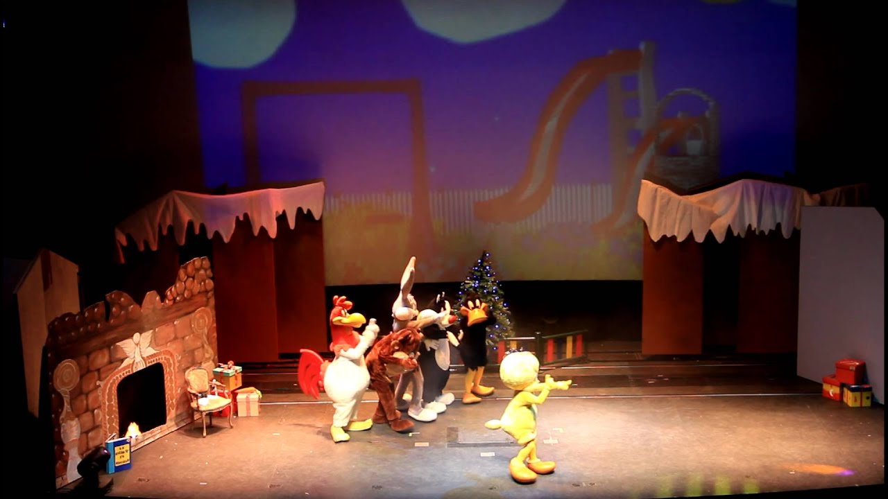 Navidad 2011 Parque Warner "UN GIGANTE EN NAVIDAD con los LOONEY TUNES "