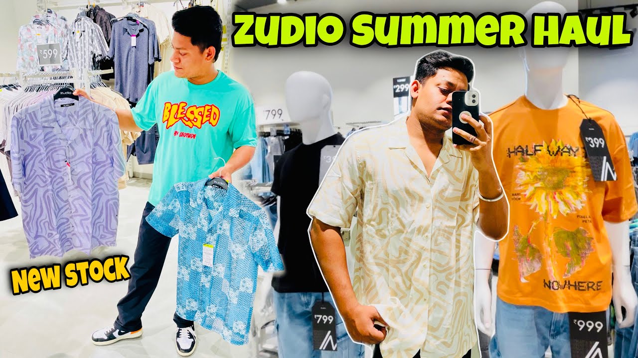 Zudio Summer Haul For College Boys | Zudio Shopping | praveen dahima