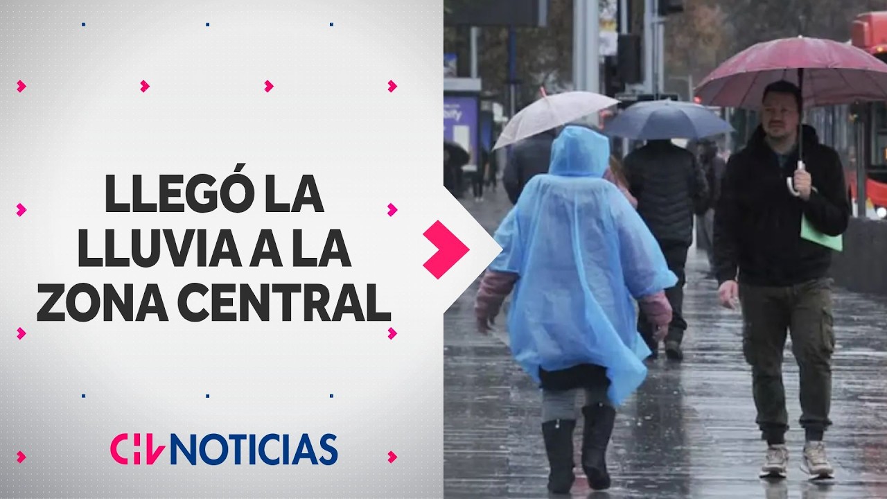 &iquest;Hasta qu&eacute; hora llover&aacute;? Precipitaciones llegan a la zona central: Se intensificar&aacute;n en la tarde