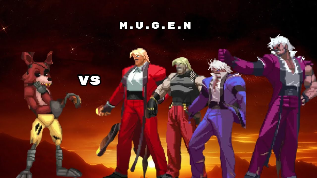 Mugen: Foxy The Pirate vs Todas Las Versiones De Rugal