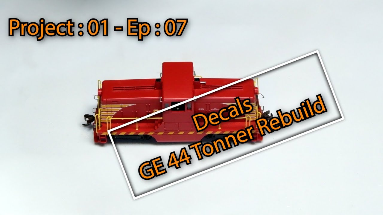 Custom Decals That Actually Blend In — GE 44-Tonner Rebuild