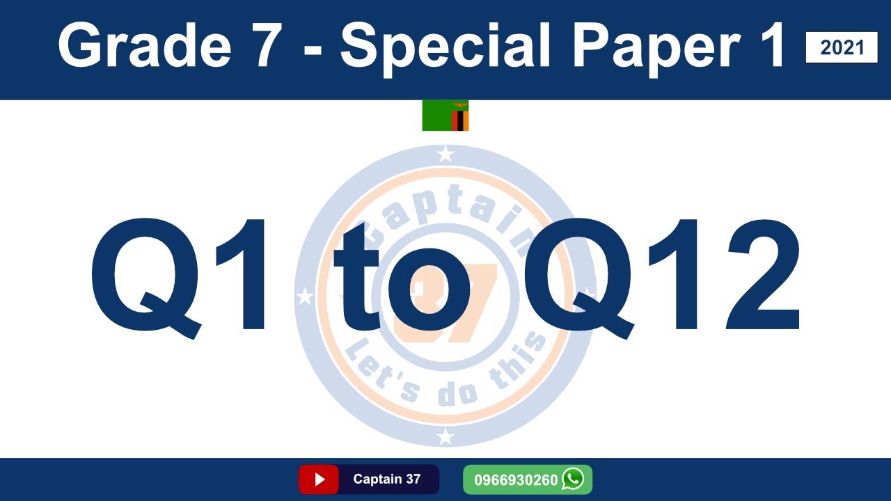 Special Paper 1 - 2021 - Q1 To Q12 1