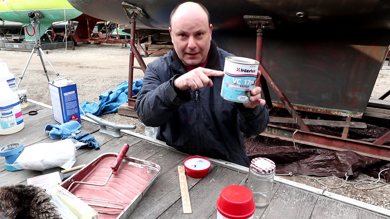 Bottom painting with with VC 17m