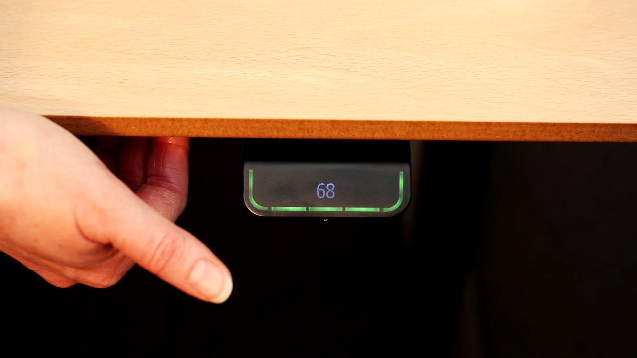 Desk Panel DPG1C - How to initialise and adjust the desk