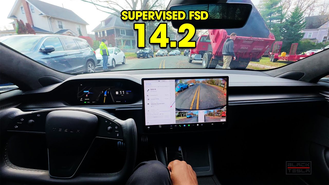 Tesla FSD 14.2 &ndash; pierwsze wrażenia!