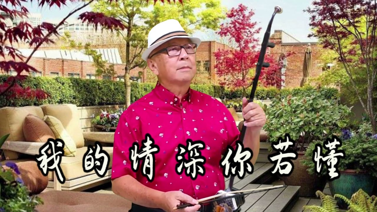 我的情深你若懂  D调 二胡伴奏，黄开勉。Wǒ de qíng shēn nǐ ruò dǒng，(erhu Cover), Amen Chainy