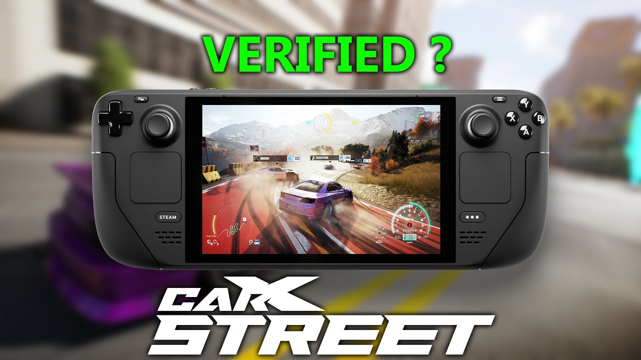 Carx Street on Steam Deck | Best Settings | Lossless Scaling 