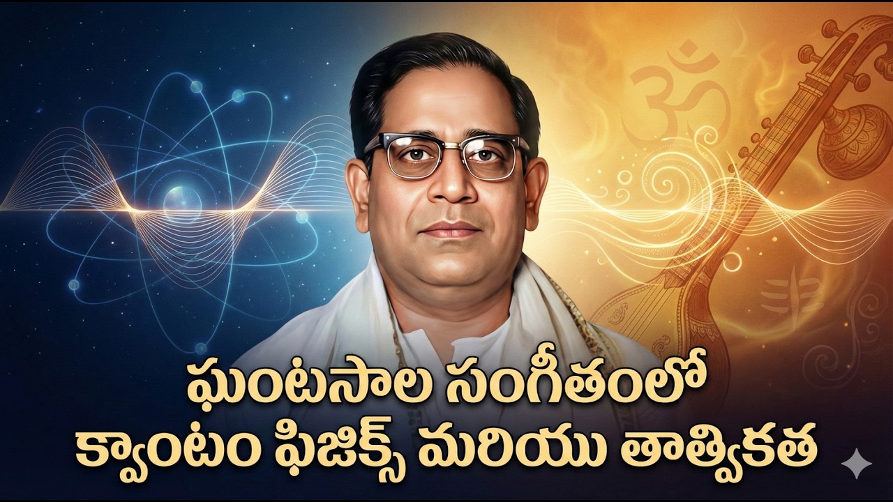 ఘంటసాల సంగీతంలో క్వాంటం ఫిజిక్స్ మరియు తాత్వికత