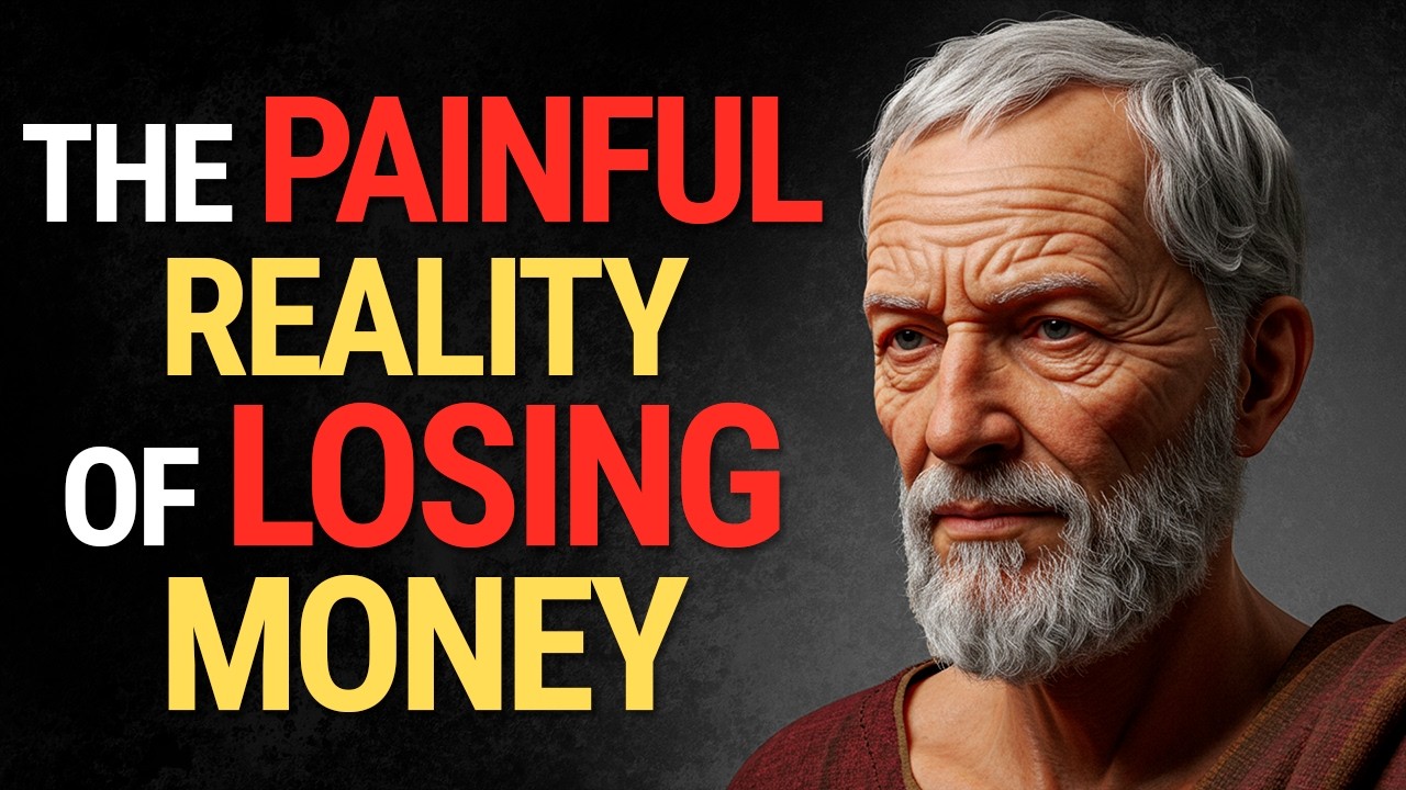 Why LOSING Money HURTS So Much | STOIC PHILOSOPHY