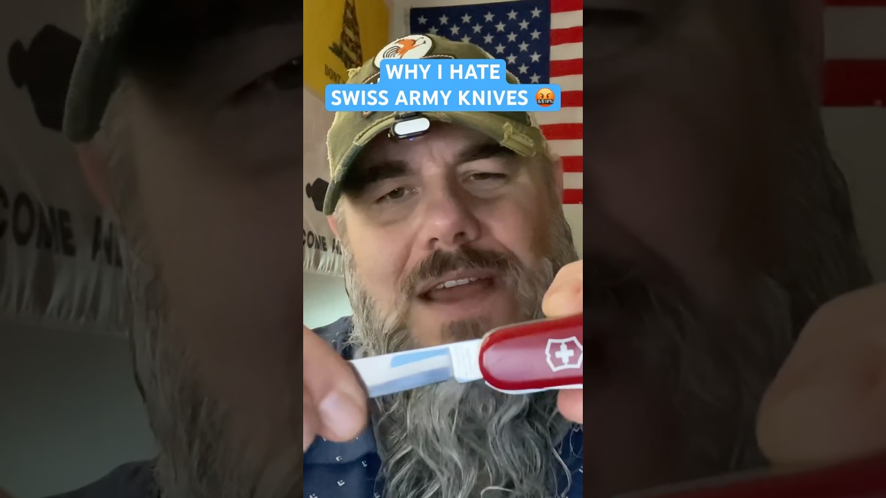 ПОЧЕМУ Я НЕНАВИЖУ ШВЕЙЦАРСКИЕ АРМЕЙСКИЕ НОЖИ VICTORINOX 🇨🇭⚔️🤬 #youtubeshorts #blade #edc