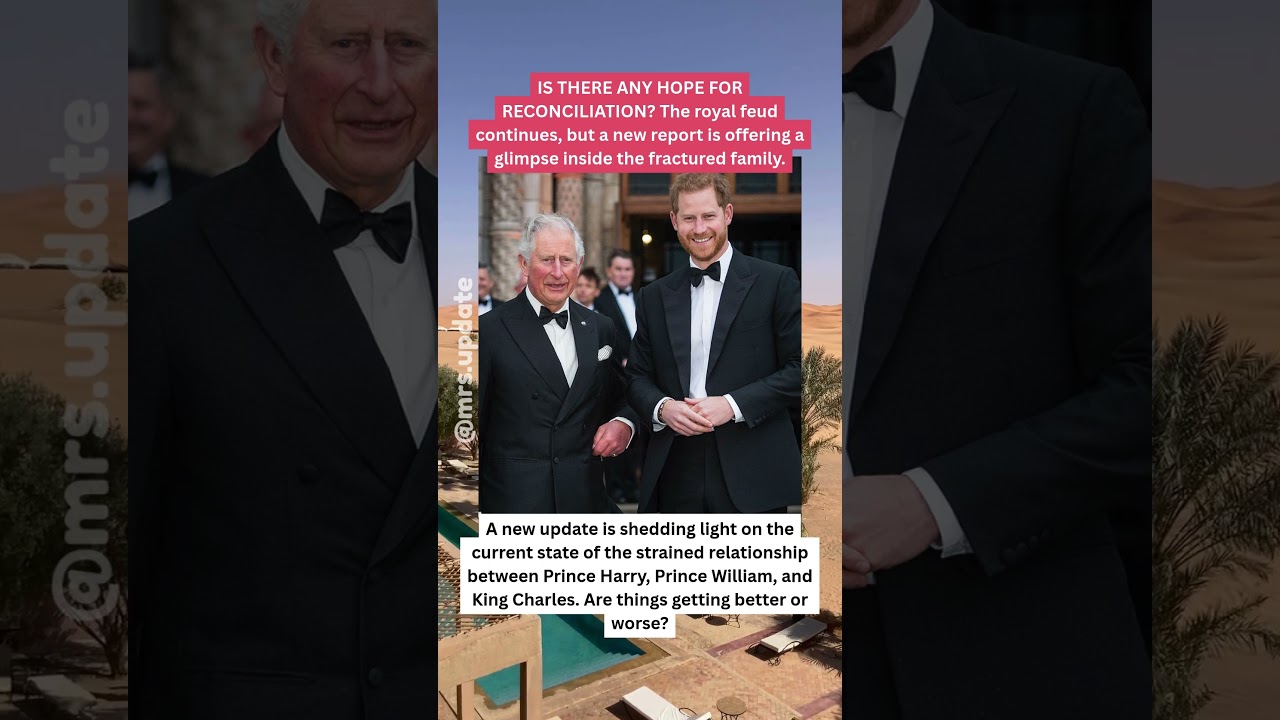 The Latest on Prince Harry, William & King Charles's Relationship Amid Feud #PrinceHarry #RoyalFamil