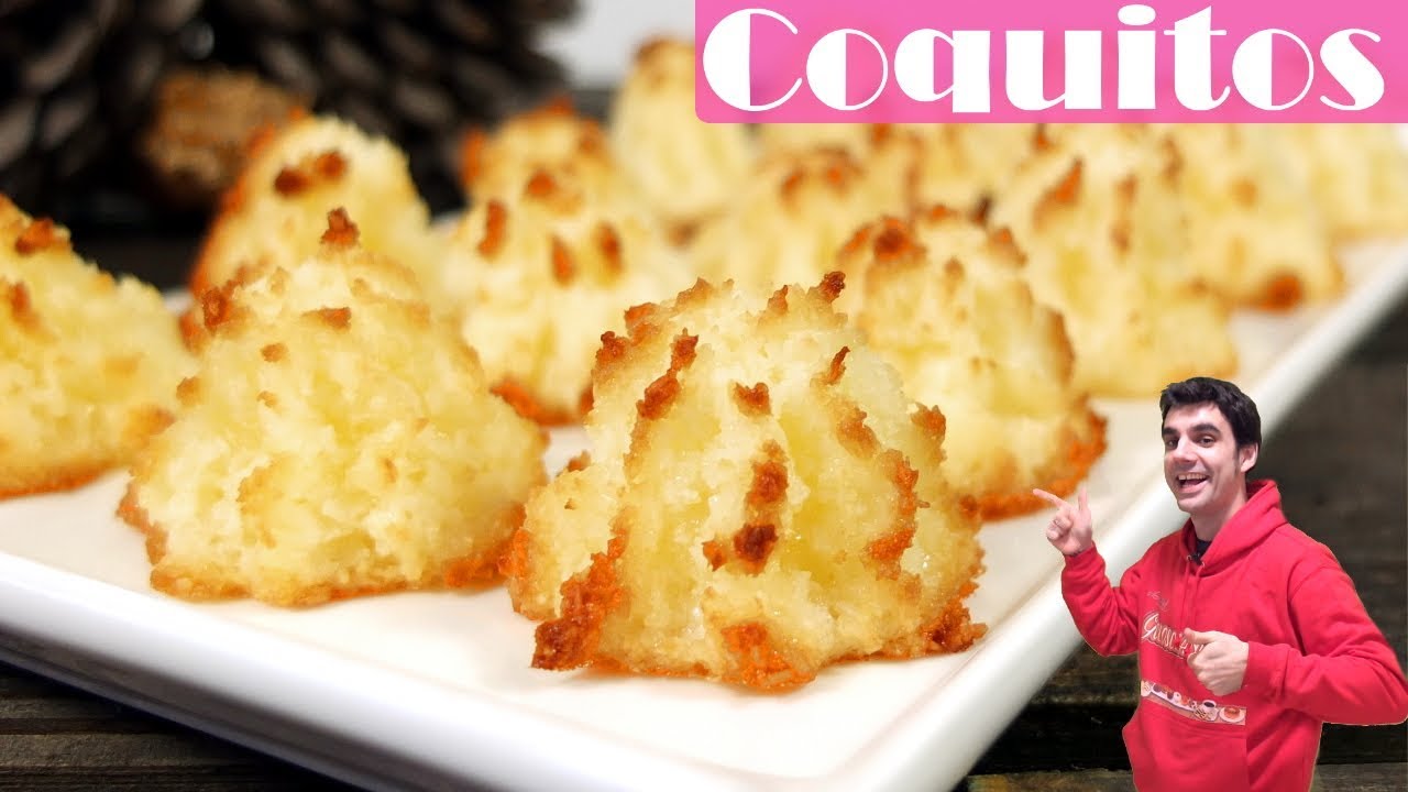 COQUITOS CASEROS, 😍🥥😋receta muy FÁCIL y RÁPIDA. Receta # 347