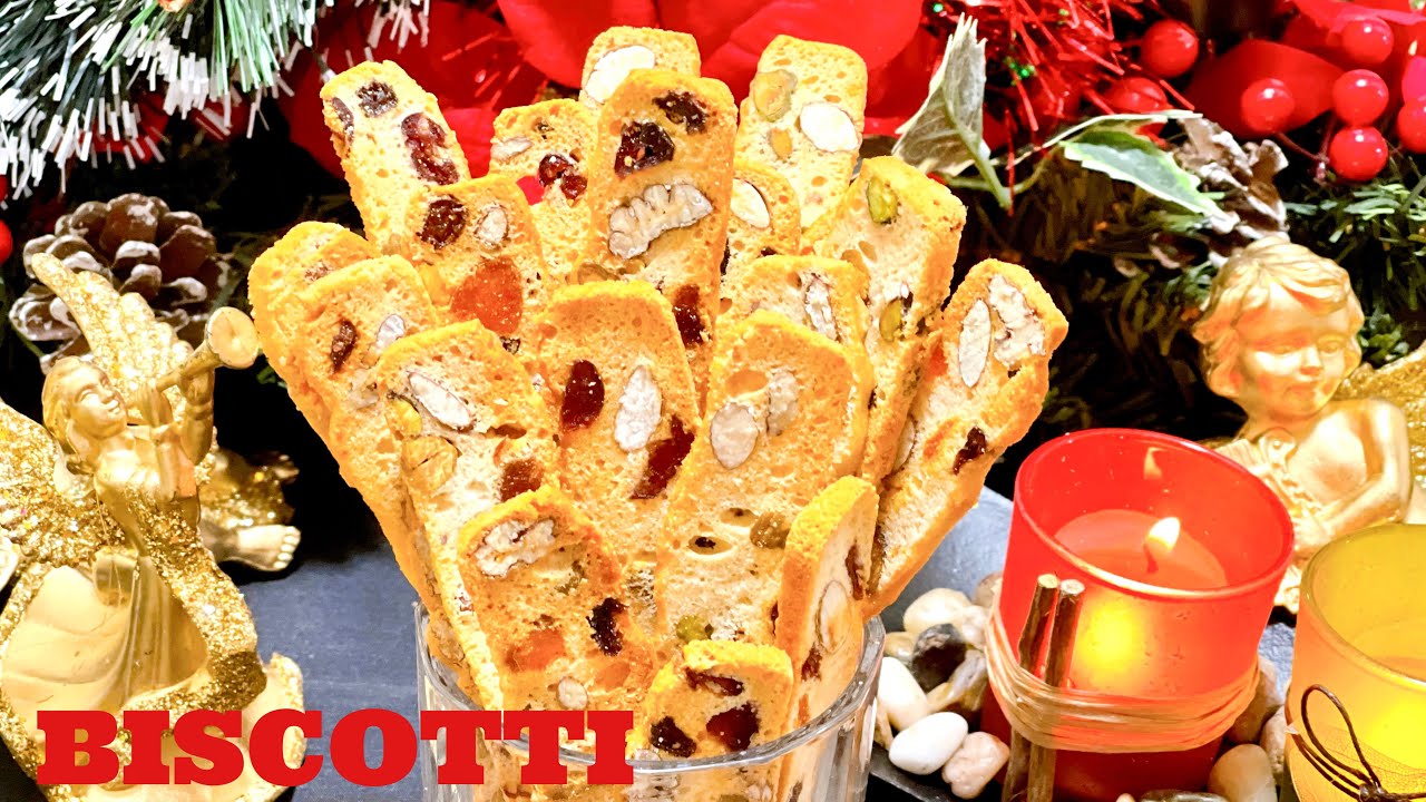 BISCOTTI- Bánh Biscotti chuẩn Ý giòn tan, thơm bùi, bổ dưỡng quà tặng Xmas vô cùng ngon và ý nghĩa