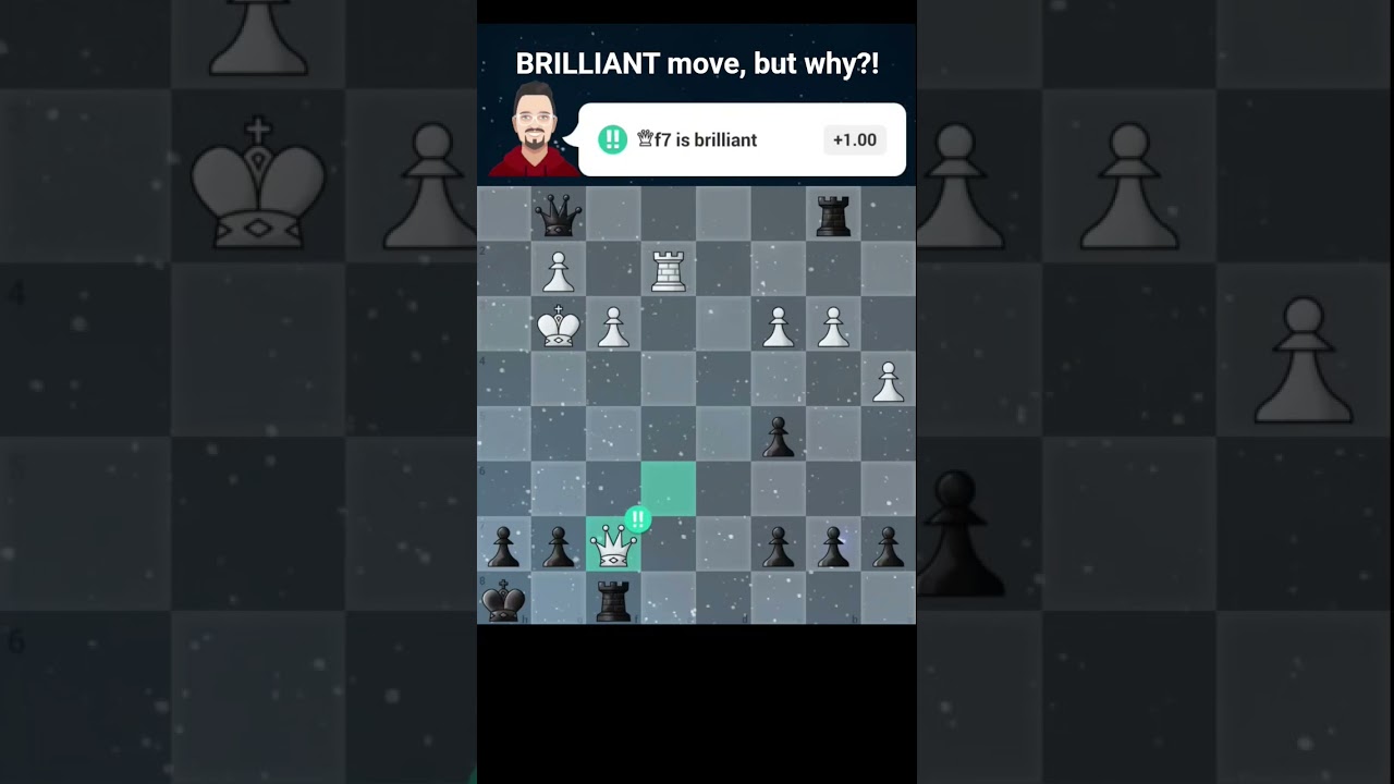 Insane QUEEN sacrifice 🤯💀?! chess.com 