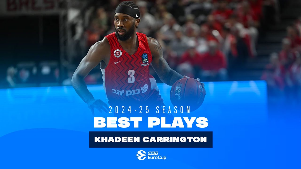 A COMPLETE PACKAGE! | 2024-25 BEST PLAYS | Khadeen CARRINGTON - JERUSALEM