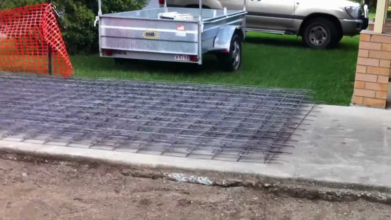 Leveling - Subgrade is down