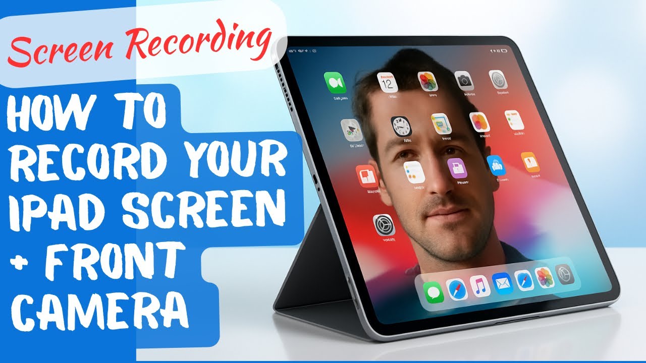 iPad/iPhone Screen RecordWITH your Face - The Trick Nobody Tells You!