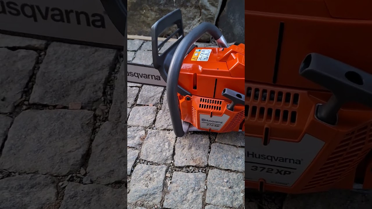 Chainsaw Husqvarna 372XP Firststart #shorts