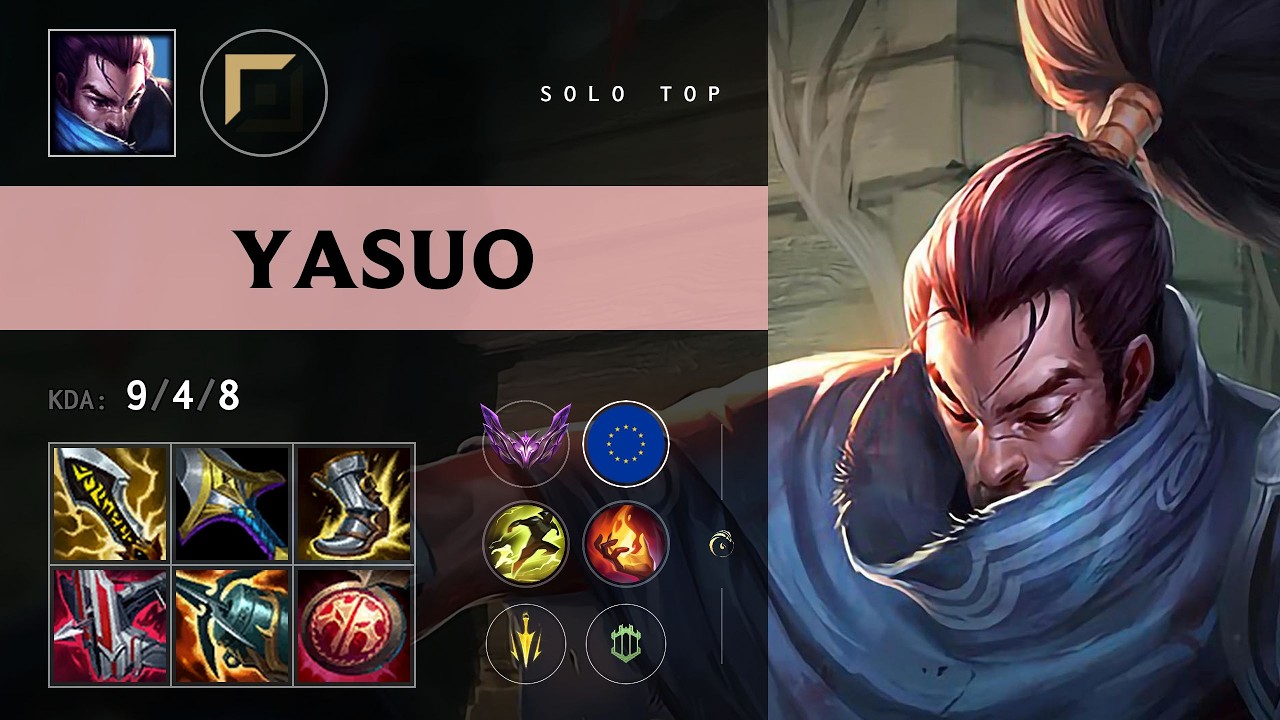 Yasuo Top vs Kai'Sa - EUW Master Patch 26.15