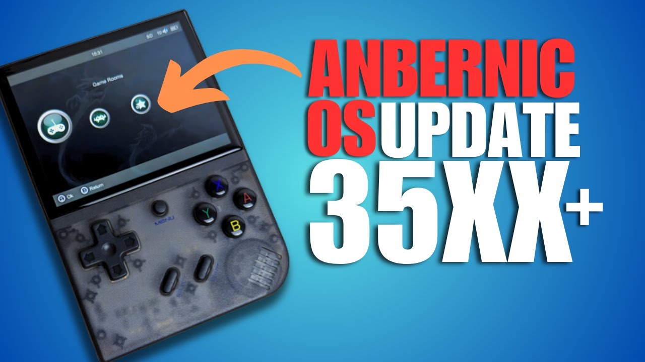 RG35XX Plus имеет НОВУЮ прошивку (Руководство по обновлению AnbernicOS)
