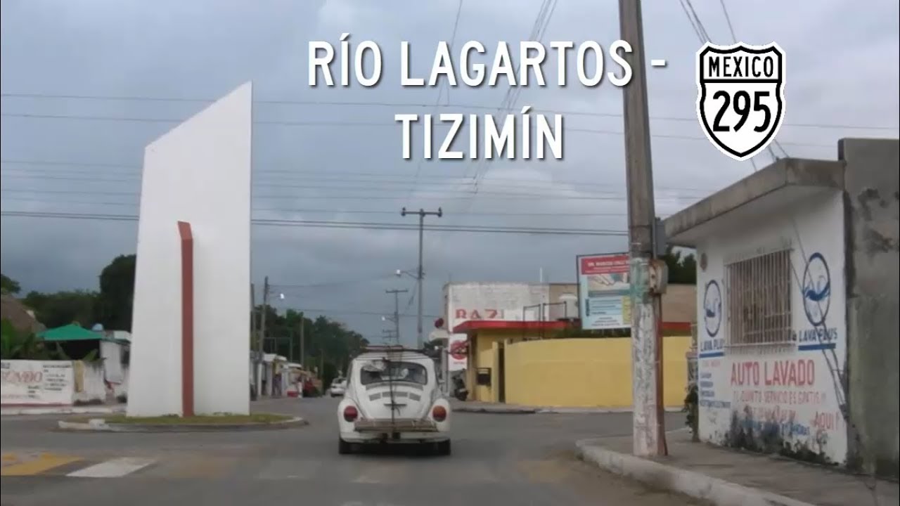 [MEX] Carretera Federal 295, Part 1: Río Lagartos - Tizimín