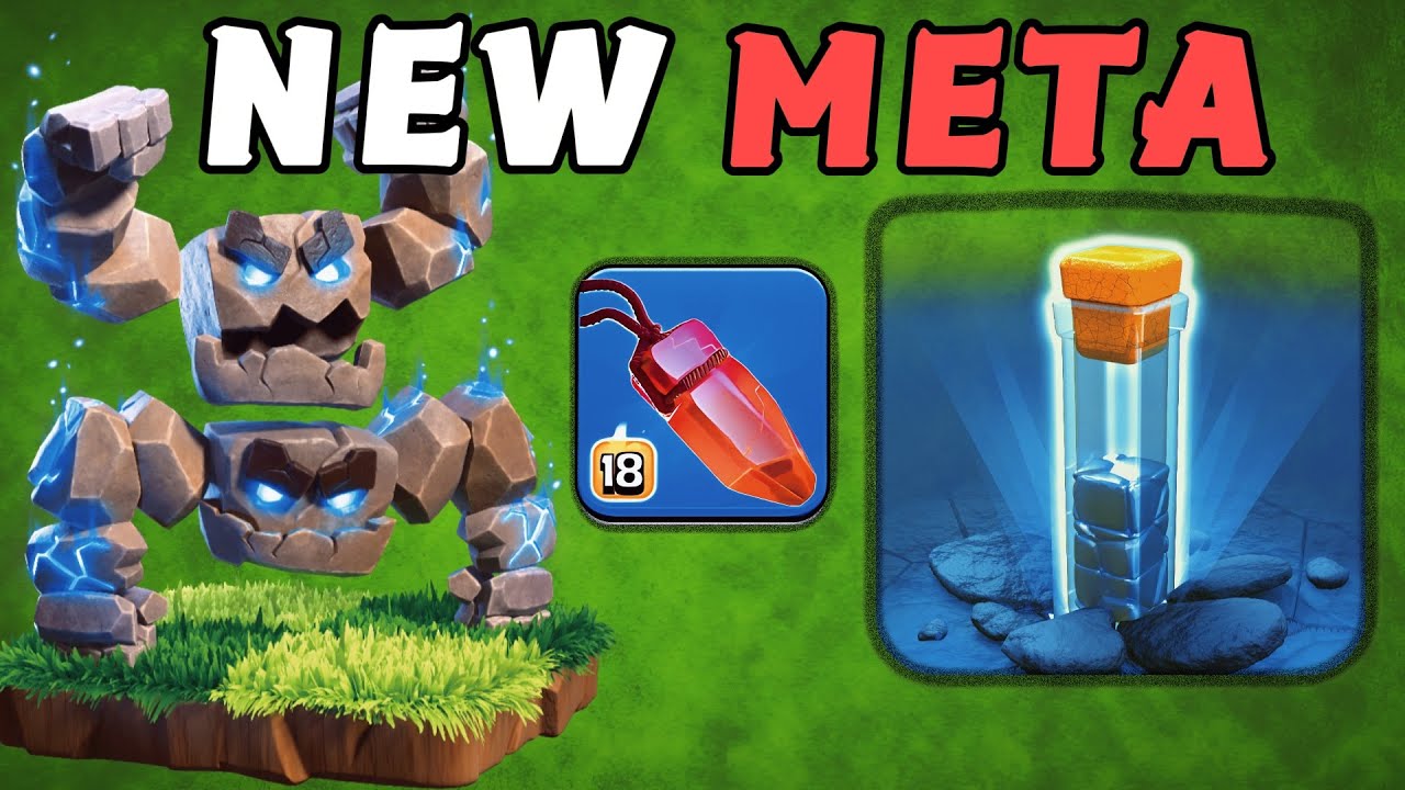 Meteor Golem BROKE Legend Mode With Totem Spell!