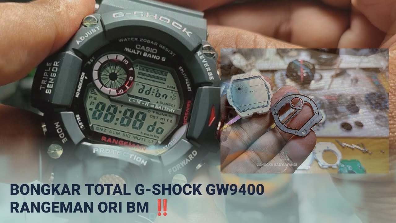 Bongkar Total G-SHOCK GW9400 ORI BM