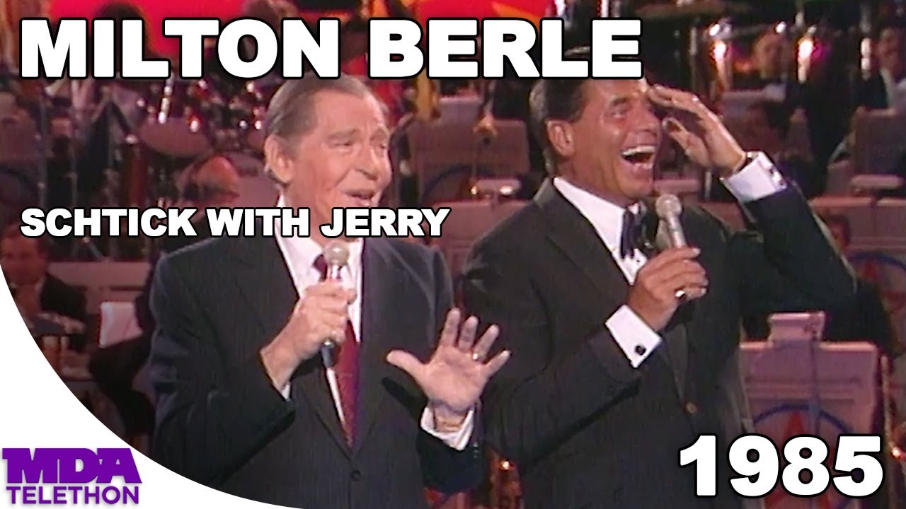 Milton Berle - Schtick With Jerry (1985) - MDA Telethon