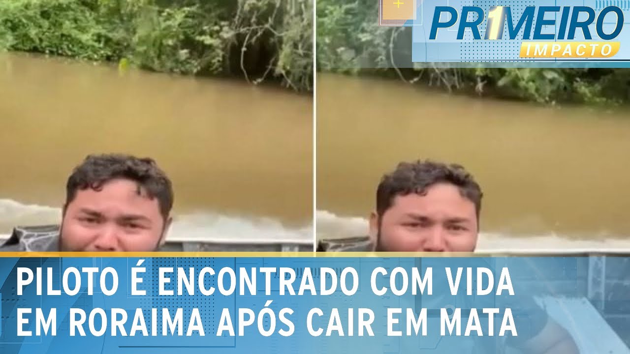 Piloto desaparecido durante voo na Terra Yanomami é encontrado vivo | Primeiro Impacto (07/04/25)