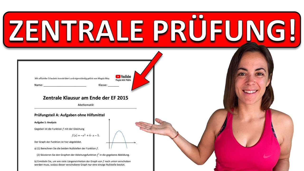 🚀🚀🚀 Originale Mathe ZK mit Magda | Vorbereitung 2026 | Übung 11. Klasse Analysis