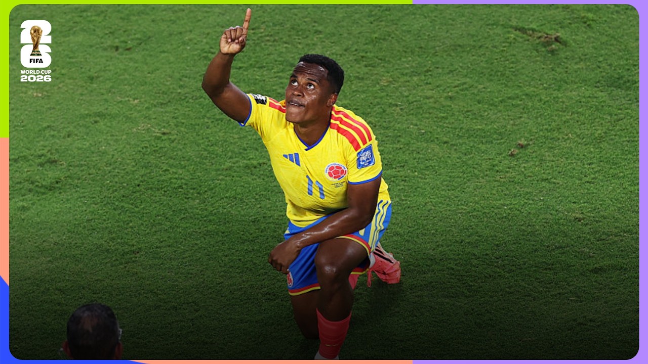 Jhon Arias Goal | Colombia 1-0 Ghana | FIFA World Cup 2026&trade;